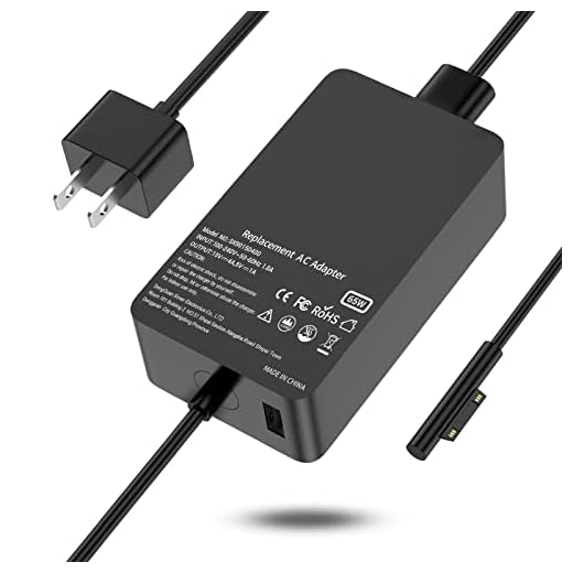 Ryaobwu 65W Laptop Charger Compatible with Microsoft Surface Pro 11 10 9 8 3 7 7+ 6 5 4 X,Compatible with Surface Windows Laptop 7 6 5 4 3 2 1,Book 3 2 1 65W 44W 36W Power Supply Cord