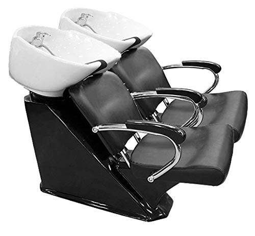 LOVE CRAZY Silla lavacabezas de peluquería de Cuero sintético