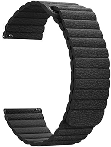 ProLook Watch Band Magnetic Leather Strap Compatible With MI Revolve Watch Replacement Watchband Straps