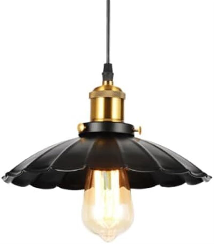 CSXSXAUO Creative Umbrella-Shaped Iron Art Hanging Lamp Lampshade,Nordic Industrial Style Chandelier,Flush Mount Ceiling Lighting Fixtures,Corridor Restaurant Coffee Shop Decoration Pendant