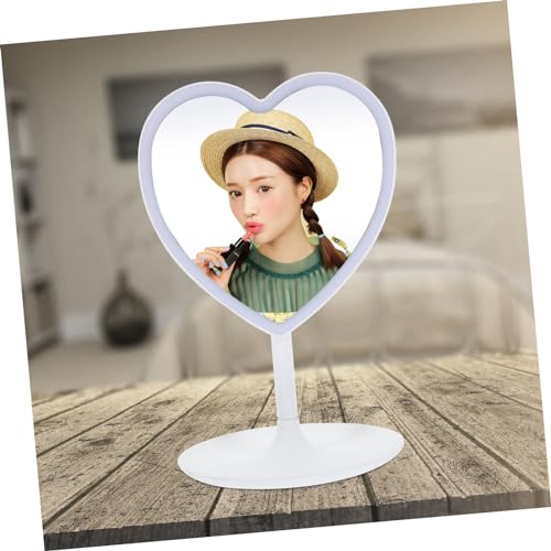 Espejo para maquillaje portátil con luz LED Luxshiny miniatura 6