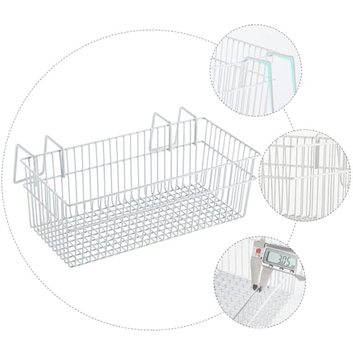 Panier suspendu robuste et résistant en fer blanc grande capacité - 8