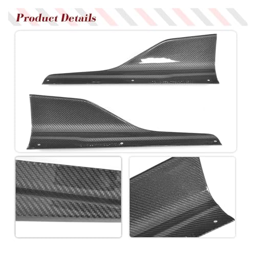 Faldones laterales de coche para Serie 2 F87 M2 Coupé 2016-2018 6