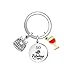 Porte-clés cadeau d'anniversaire, porte-clés « Happy Birthday » pour 16, 18, 21, 30, 40, 50, 60, 70 ans