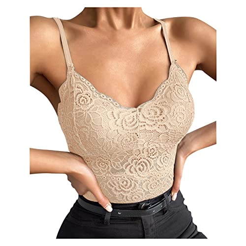 Bustier pour Enfant Bleu Femmes Sport Soutiens-Gorge Bretelles croisées Coton rayé Fitness Haut Yoga Soutien-Gorge Haut Court Push Up Course Soutien-Gorge Ensemble Cuisine Complète (Beige, XL)