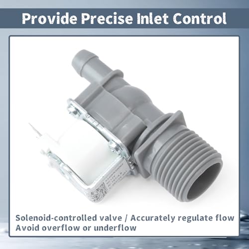 Image of 5220FR2006Z Washer Water Inlet Valve Compatible with LG WM1455HWA /00 WM3555HWA /00 WM3700HWA /01 Washing Machine Front-Load, Replace 4869491 AP6798392 PS12587933 EAP12587933