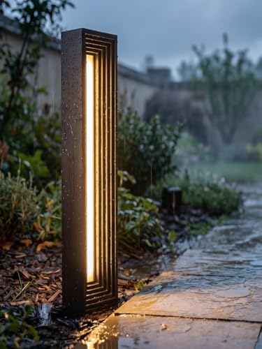 Image of LEONLITE 8-Pack 5CCT Low Voltage Landscape Lights, 12-24V, ETL, IP65