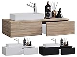 Waschtisch: Schrank + Waschbecken