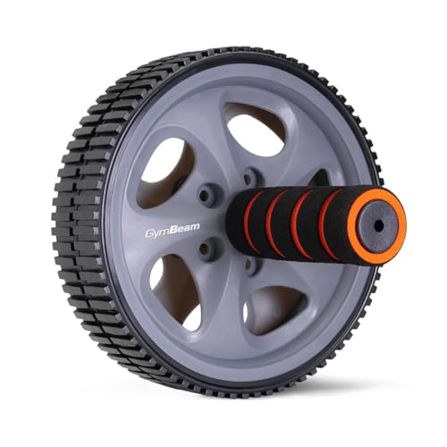 Ab Roller - Bauchroller, Bauchmuskeltrainer, rutschfeste Griffe, fürs Ganzkörpertraining, effektives Fitnessgerät für Zuhause, fürs Fitnessstudio und unterwegs