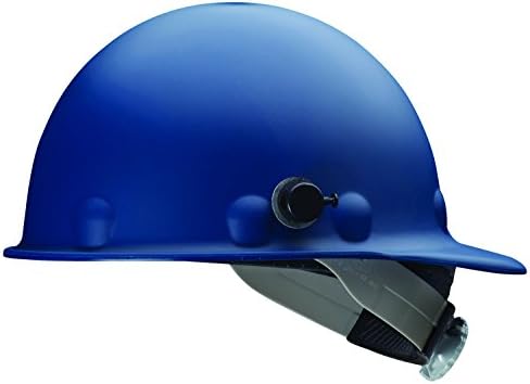 Honeywell Fibre-Metal Super Eight Fiberglass Hard Hat - Black, With Swing Strap & Sweatband