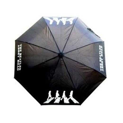 Beatles (The) - Abbey Road Black (Ombrello Retrattile) Rock Merchandising