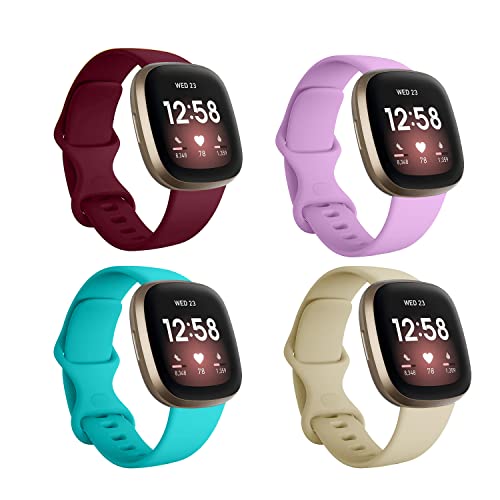 4 PCS Cinturino Compatibile con Fitbit Versa 4