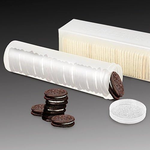 Set of 2 Cracker Cookie Snack Kitchen Cabinet or Picnic Storage Containers