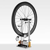 TT-YEL Professional Bicycle Repair and Correction Bearing Stand, Equipped with 2 Dial Indicators, High-Precision Bicycle Wheel Alignment Tool, Foldable, Suitable for 10-29 Inch Rims