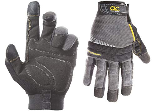 CLC Custom Leathercraft 125M Handyman Flex Grip Work Gloves, Shrink Resistant, Improved Dexterity, Tough, Stretchable, Excellent Grip,Medium - 1
