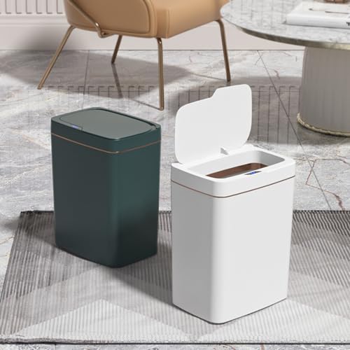 Caneca de basura automática con sensor tactil sin contacto miniatura 3
