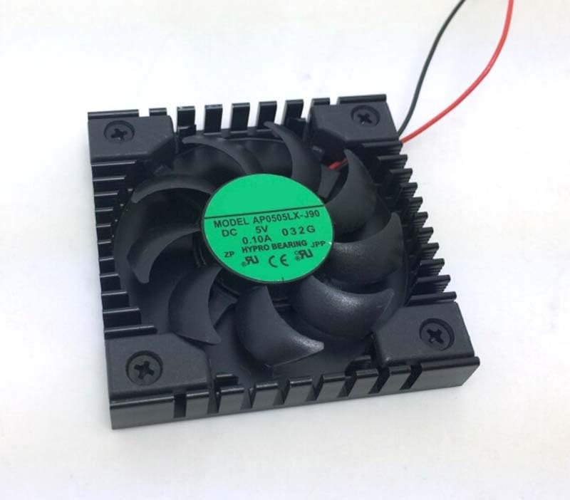 Ventilateur AP0505LX-J90 ultra-fin 5V 0.1A à 2 fils pour dissipateur thermique performant