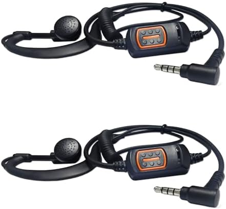 2 Pack 3.5mm Jack Walkie Talkie Earpiece image 4