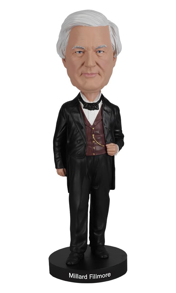 Royal Bobbles Multicolor Millard Fillmore 13Th President Of The United States Collectible Bobblehead Statue