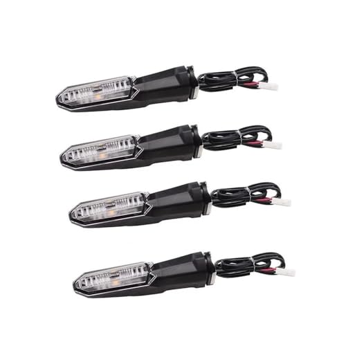 Clignotants de moto transparents balade et ville pour Kawasaki Z750