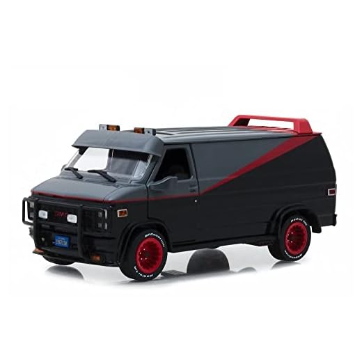 Greenlight The A team 84072, Furgoneta 1983 GMC Vandura, escala 1:24, Colores aleatorias