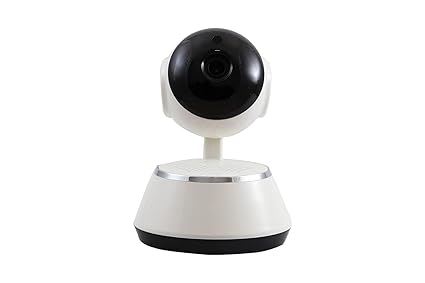 CAMERA DEKHO Mini WiFi Wireless CCTV Home Security HD 720P IP Camera Security Camera P2P Night Vision IR Surveillance Camera(Supports up to 64gb SD Card) - Pack of 1, White White_53_051