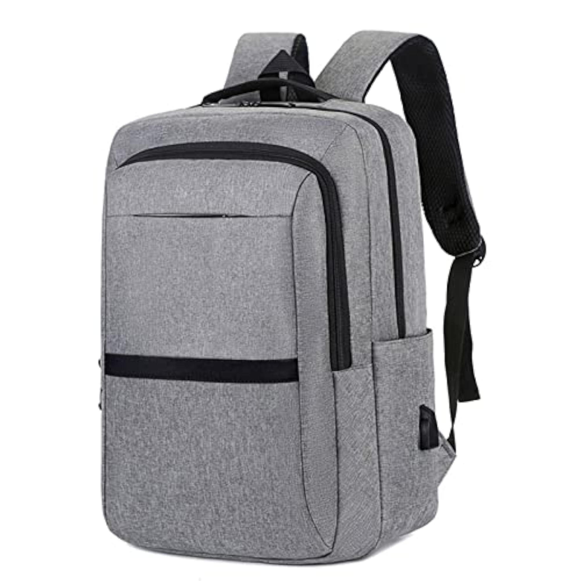 Men's Large Capacity Waterproof Backpack, Business Laptop Bag