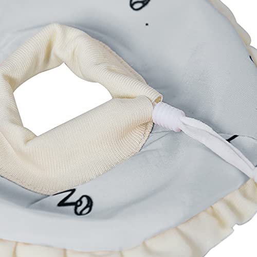 Image of Hamster Cone Recovery Collar After Injury Anti-Lick Anti-bite Pet Protection Collar for Small Animal Elizabethan Collar for Rabbit Guinea Pigs Rats Ferret Squrrel (L, Blue)