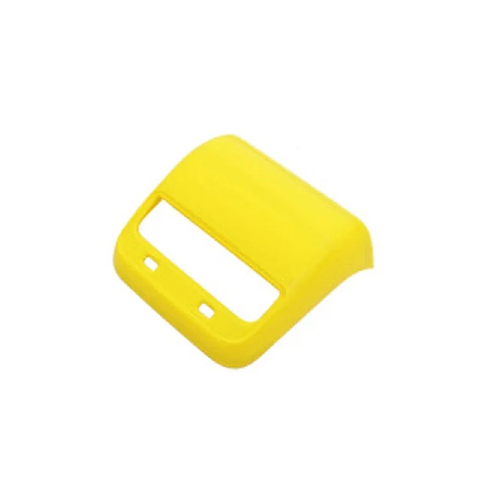 Car Interior Sticker Car Rear Air Vent Outlet Frame Protect Cover ABS for Tesla for Model for 3/Y 2017-2020(Yellow)