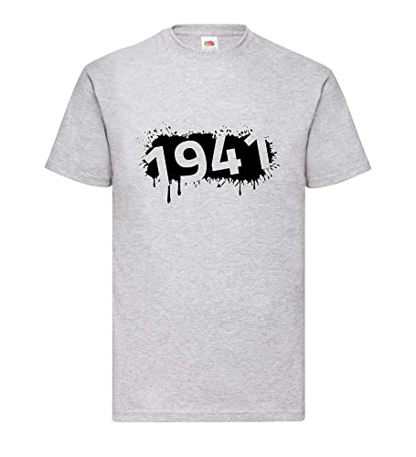 T-shirt pour homme 1941 Farbklecks gris, l'élégance de la taille XXXL