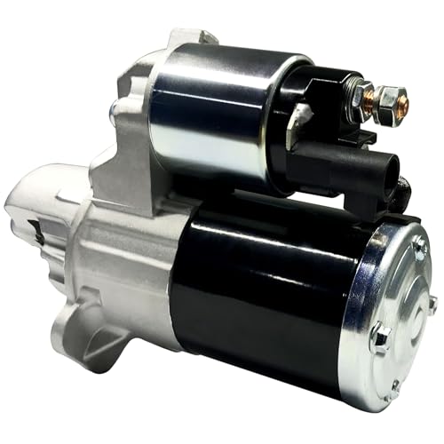 Image of 17986 New Starter Replacement for GMC Acadia 07-16, Buick Enclave Lacrosse 08-17, Chevy Traverse Malibu Impala, Cadillac SRX STS XTS, Pontiac Saturn Suzuki 3.0L 3.6L V6 Engine OE#: 12645298