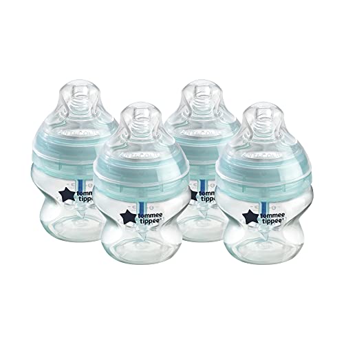 Tommee Tippee AntiColic Baby Bottles, Slow Flow BreastLike Nipple and