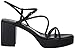 Calvin Klein Women's Lilana Heeled Sandal, Black 002, 9