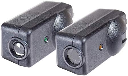LiftMaster/Craftsman Garage Door Opener Replacement Safety Sensors G801CB-P, Includes 2 Sensors, Mounting Brackets and Hardware