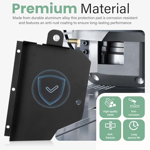 Image of Underbody Cavity Shield Cover Compatible with Ford Maverick 2022-2025 Accessories -Left Driver Side Rear Wheel mud Guard, mud Flap Full Coverage Protection