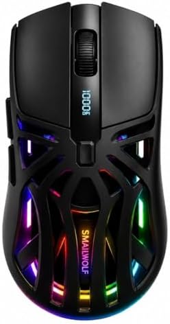O kit Home Office de R$ 300,00: Mouse, teclado e suporte para elevar sua produtividade. 5 Mouse Gamer Sem Fio RS8 RGB Bluetooth 2.4G Recarregável 10000 DPI...