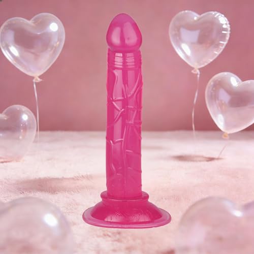 Mini Article Drôle En Silicone Rose Avec Ventouse Vous Apporte Des Défis Profonds Et Vous Apporte...