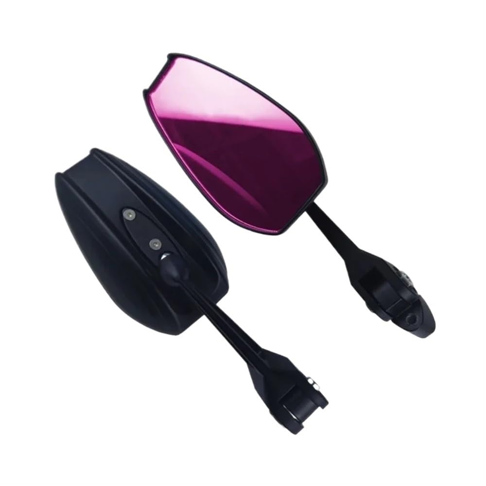 Espejo Retrovisor Universal Para Motocicleta Y Scooter Manillar Espejos
