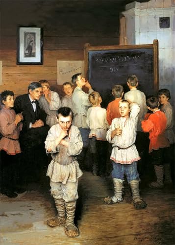Tableau Nikolay Petrovich Bogdanov belsky pour une atmosphère poétique et artistique