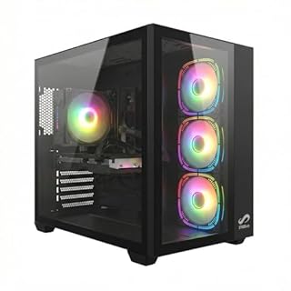 STGSivir PC Gaming Fisso, Computer Gaming, Corei7 fino a 3.9GHz, GeForce RTX 2060 Super 8GB GDDR6, 16GB RAM, 1TB SSD, WIFI 6, BT 5.0, ventole RGB x3 Windows11 Pro