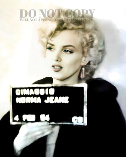 Foto de Marilyn Monroe de 11 x 14 pulgadas, póster impreso de Norma Jeane e icono de los años 50
