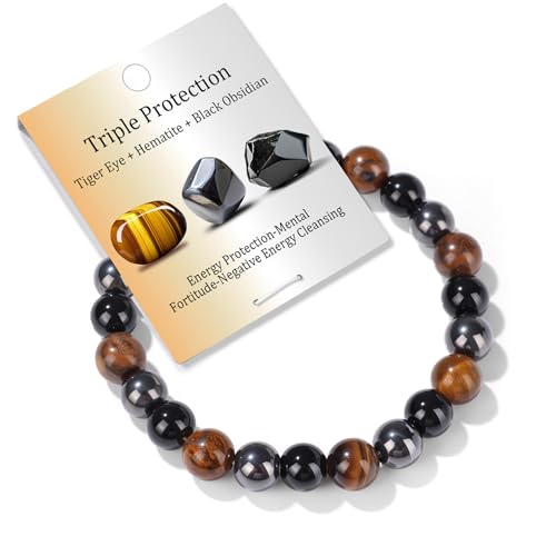 Bolinailo Healing Crystal Triple...