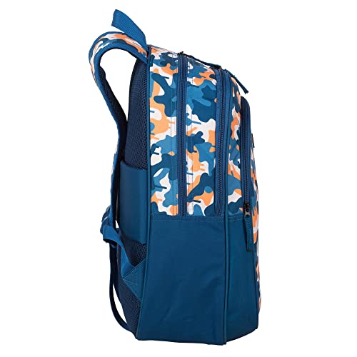 Sac à dos école Fortnite Blue Camo Toybags avec double compartiment pour garçon - 3