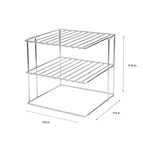 Organize It All Chrome Kitchen Corner Shelf, Pack Of 1, Silver #TOP2