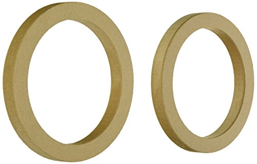 Install Bay SR6 6 X 1/2 Inches Mdf Speaker Rings, Pair