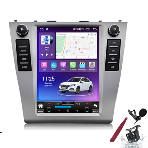 Autoradio Android 15 pour Toyota Camry 2008-2012 avec écran tactile QLED 9,7 pouces