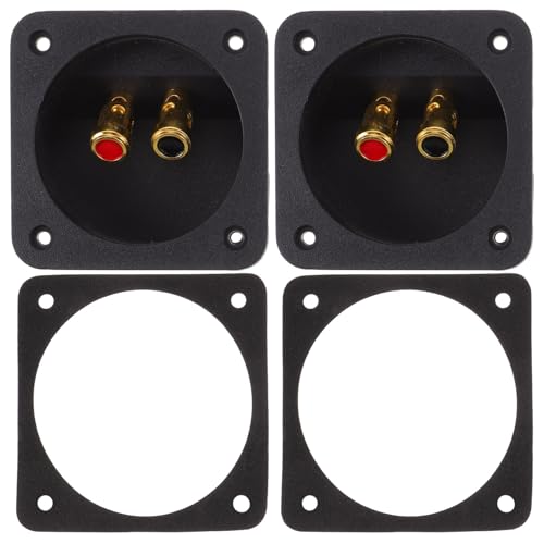 Copa de terminal de caja de altavoz que elimina interferencias y cortes de audio