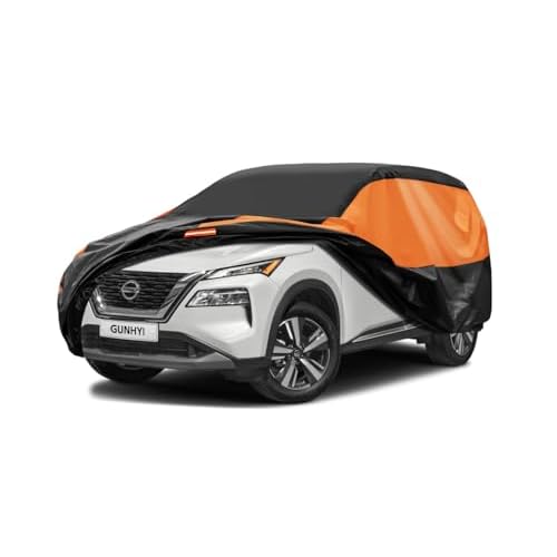 Nissan Car Cover Custom Fit Nissan Rogue Waterproof All Weather for Automobiles, Lightweight Full Exterior Cover Outdoor Sun UV Rain Dust Snow Wind Pr