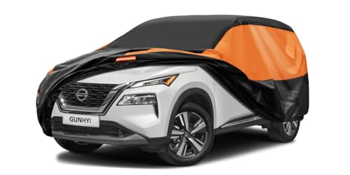 Image of GUNHYI Nissan Car Cover Custom Fit Nissan Rogue Waterproof All Weather for Automobiles, Lightweight Full Exterior Cover Outdoor Sun UV Rain Dust Snow Wind Protection.