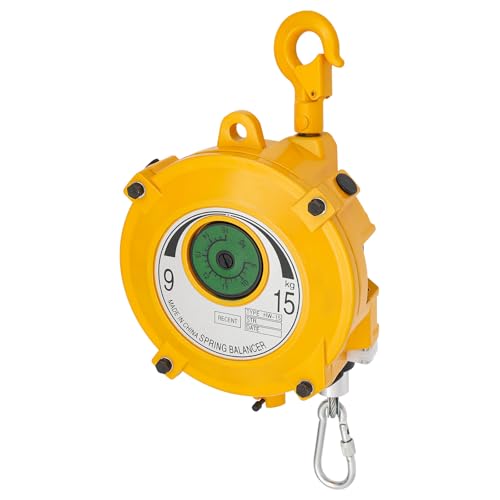 Spring Balancer, 20-33lbs Retractable Spring Balancer with Hook, 5 Ft Adjustable Retractable Tool Fixture Holder for Assembly Lines, Automotive Processing, Accessory Welding, etc